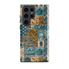 Lagoon Current Tapa Cloth Samsung Case - The Global Wanderer