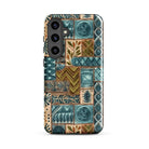 Lagoon Current Tapa Cloth Samsung Case - The Global Wanderer