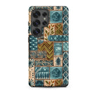 Lagoon Current Tapa Cloth Samsung Case - The Global Wanderer