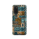 Lagoon Current Tapa Cloth Samsung Case - The Global Wanderer