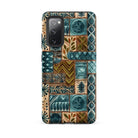 Lagoon Current Tapa Cloth Samsung Case - The Global Wanderer