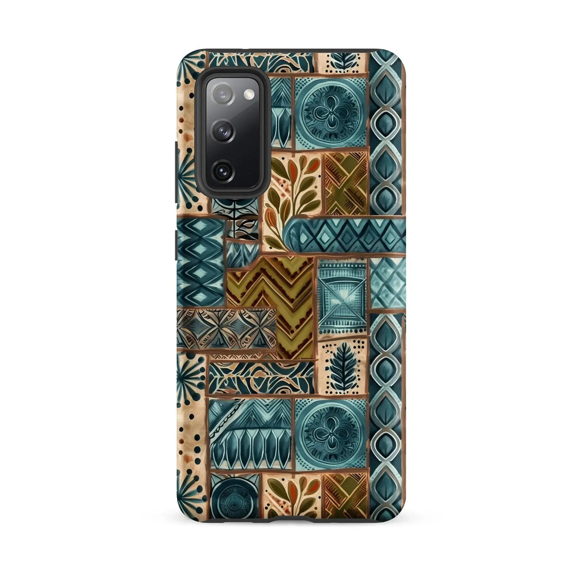 Lagoon Current Tapa Cloth Samsung Case - The Global Wanderer
