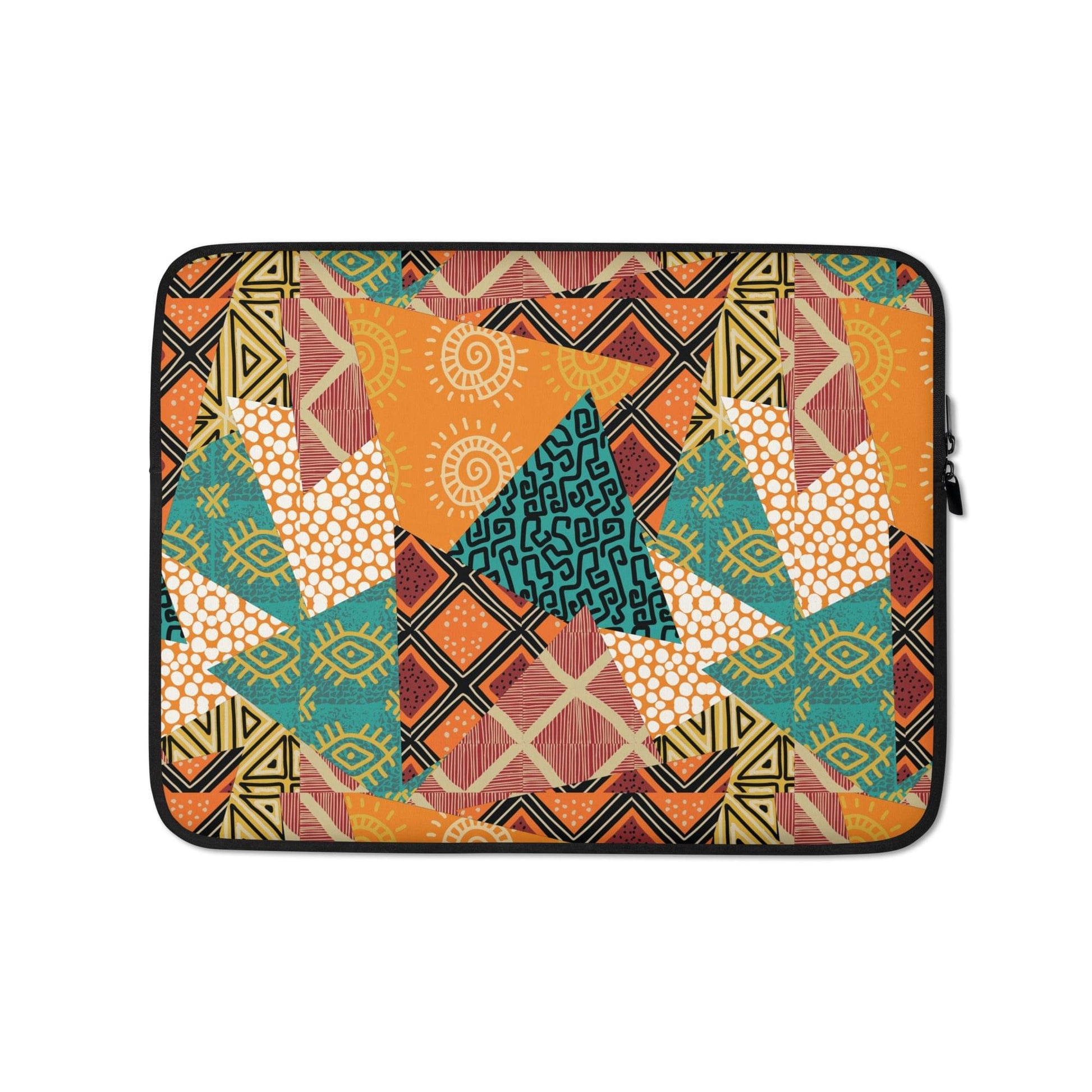 African Patchwork Laptop Case - The Global Wanderer