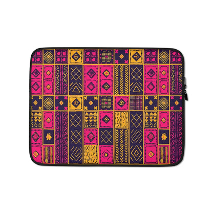 Ghanaian Kente Cloth Laptop Case - The Global Wanderer