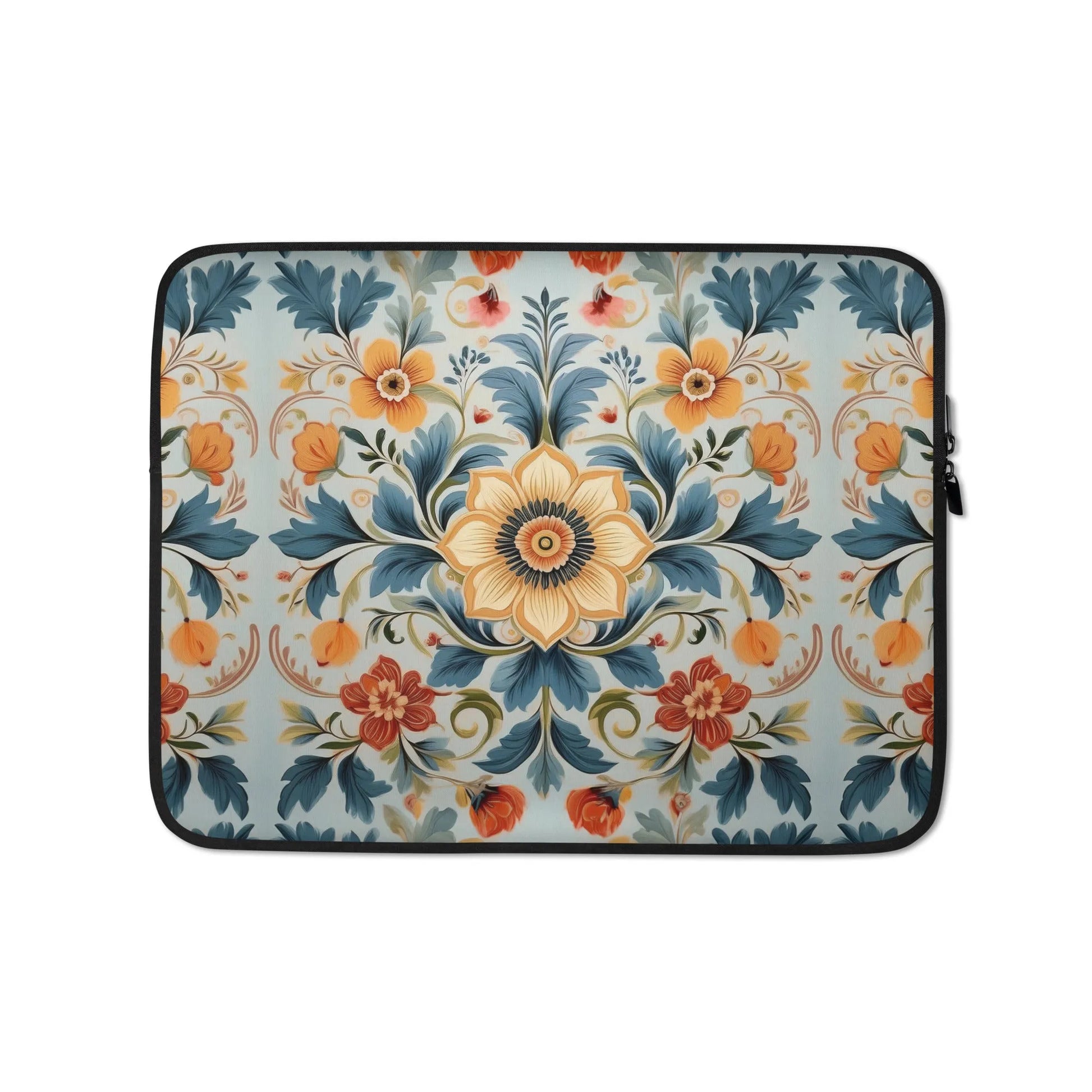 Norwegian Rosemaling Laptop Case - The Global Wanderer