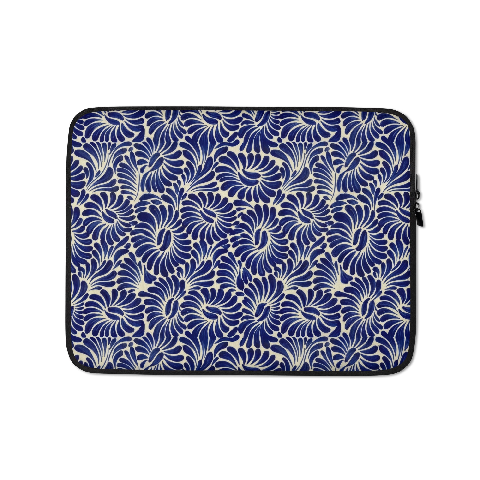 Puebla Talavera Tile Laptop Case - The Global Wanderer