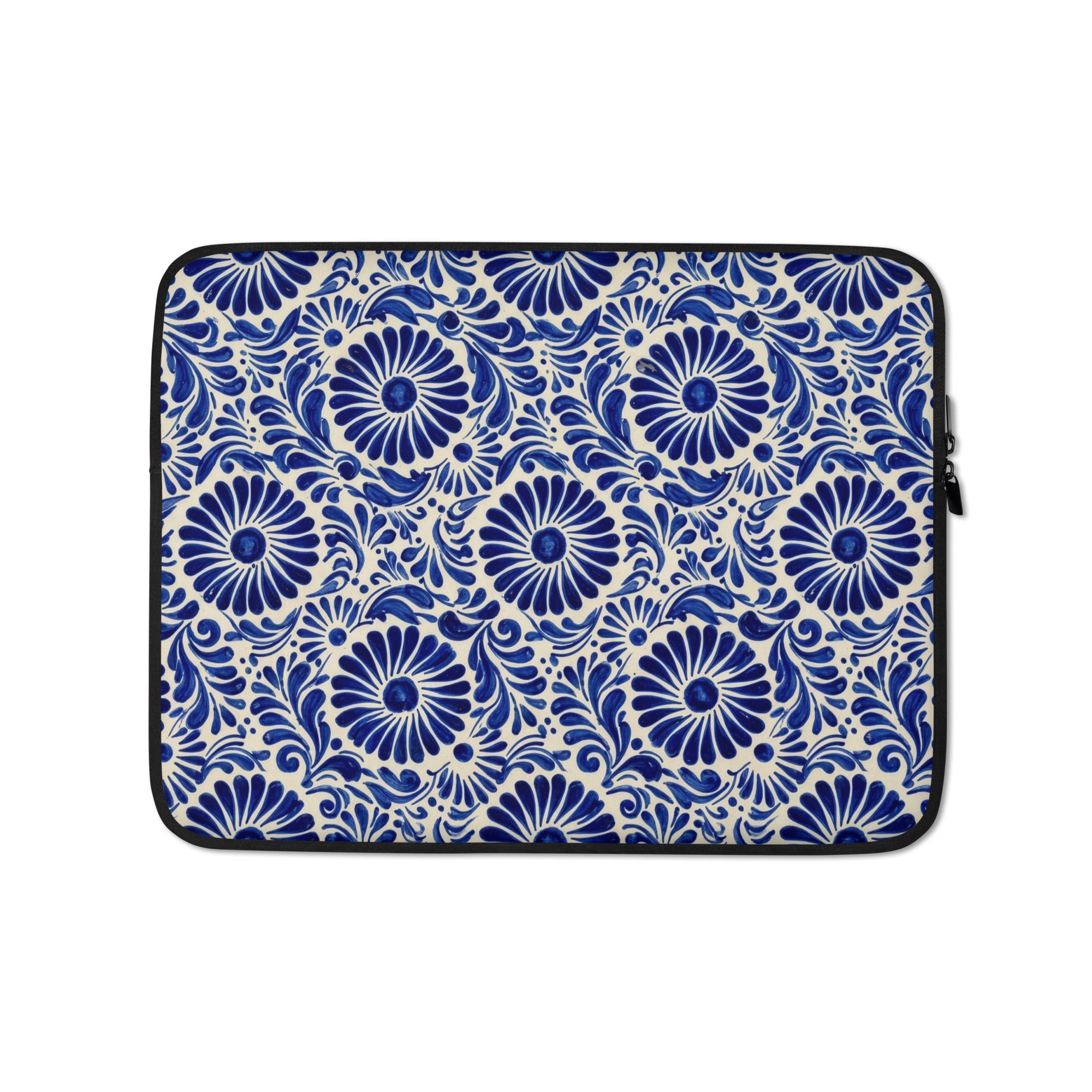 Atlixco Talavera Tile Laptop Case - The Global Wanderer