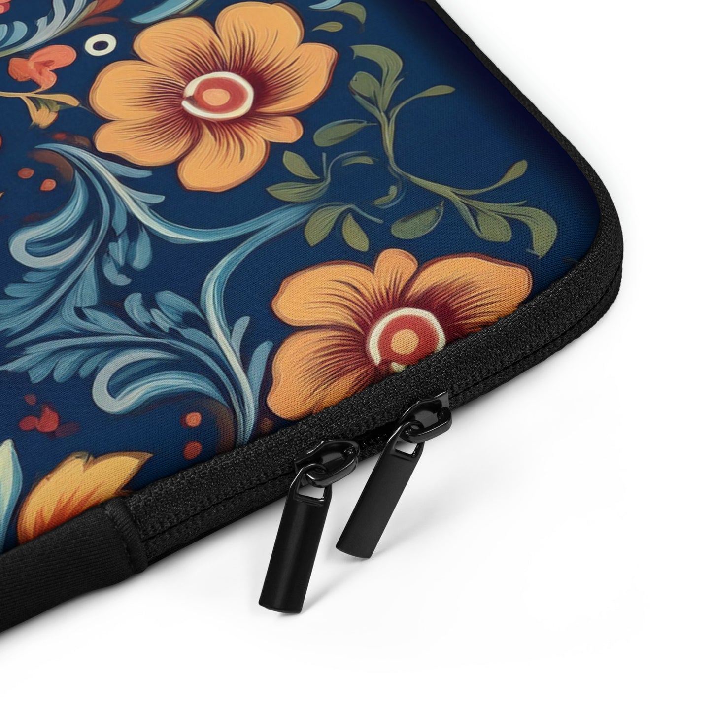 Norwegian Rosemaling Laptop Case