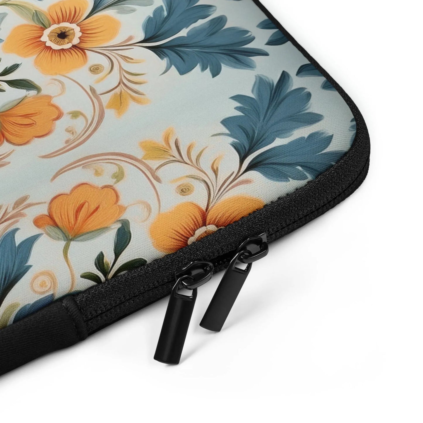 Norwegian Rosemaling Laptop Case