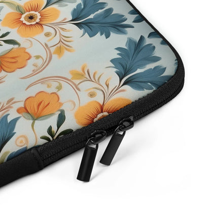 Norwegian Rosemaling Laptop Case