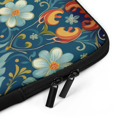 Norwegian Rosemaling Laptop Case