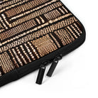Terra Stripes Mud Cloth Laptop Case - The Global Wanderer