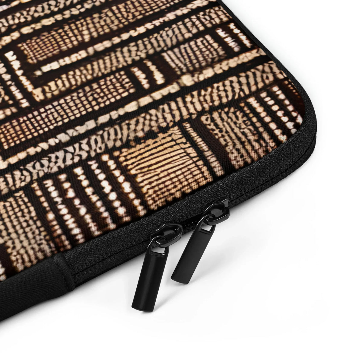 Terra Stripes Mud Cloth Laptop Case - The Global Wanderer