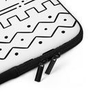 Djenné Ivory Mud Cloth Laptop Case - The Global Wanderer