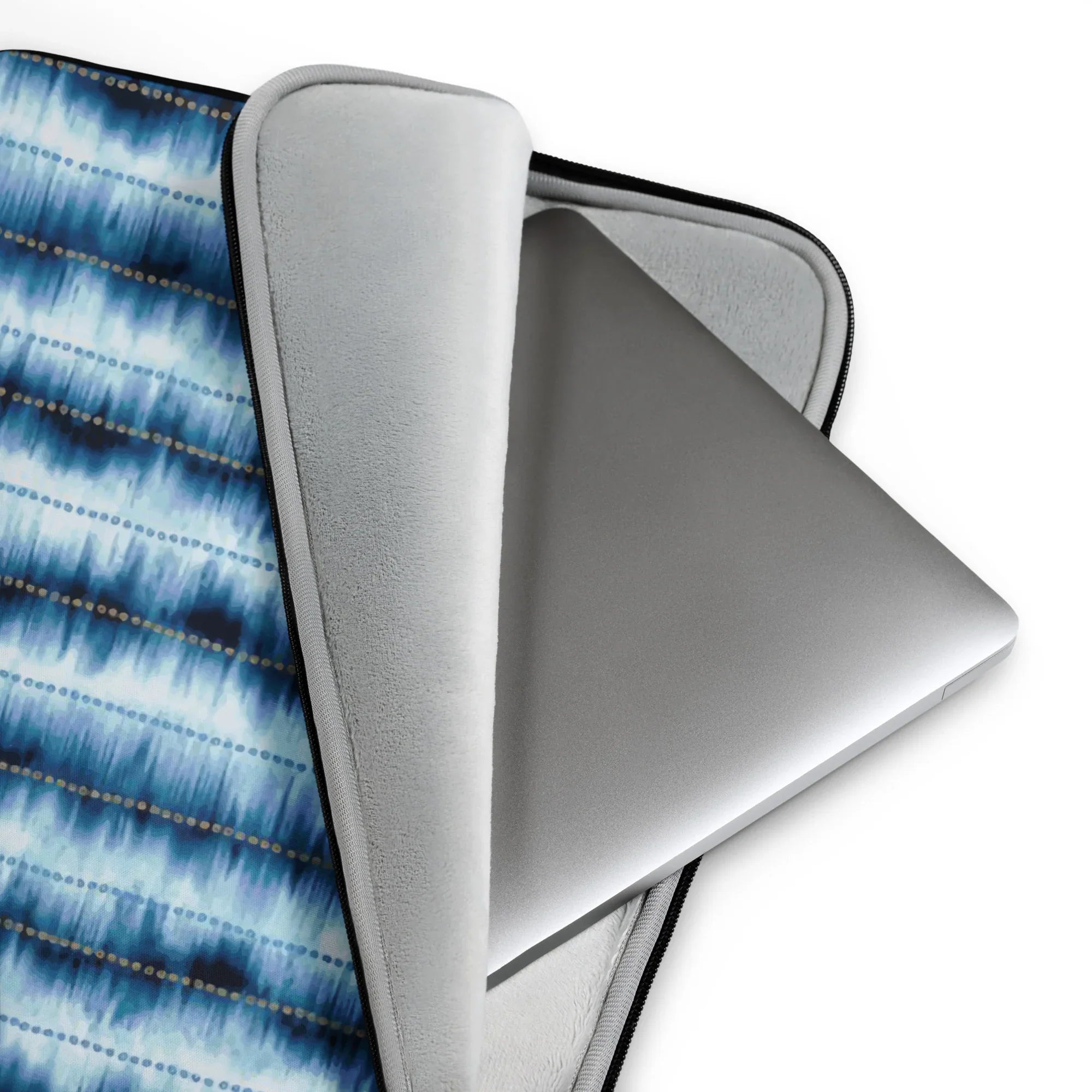 Hakone Mist Shibori Laptop Case - The Global Wanderer