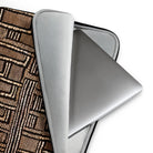 Terra Stripes Mud Cloth Laptop Case - The Global Wanderer