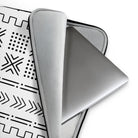 Djenné Ivory Mud Cloth Laptop Case - The Global Wanderer
