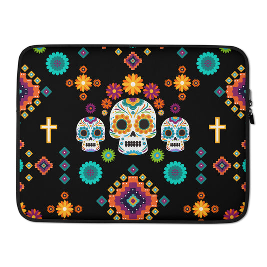 Mexican Day of the Dead Laptop Case - The Global Wanderer