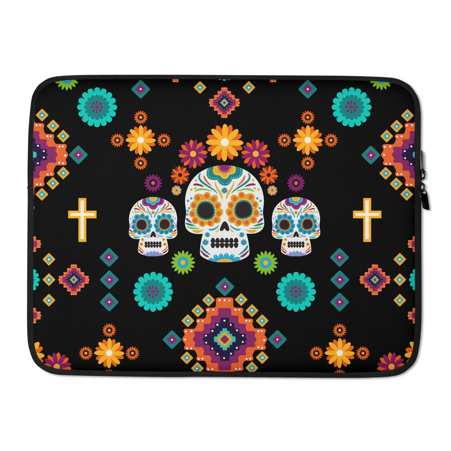 Mexican Day of the Dead Laptop Case