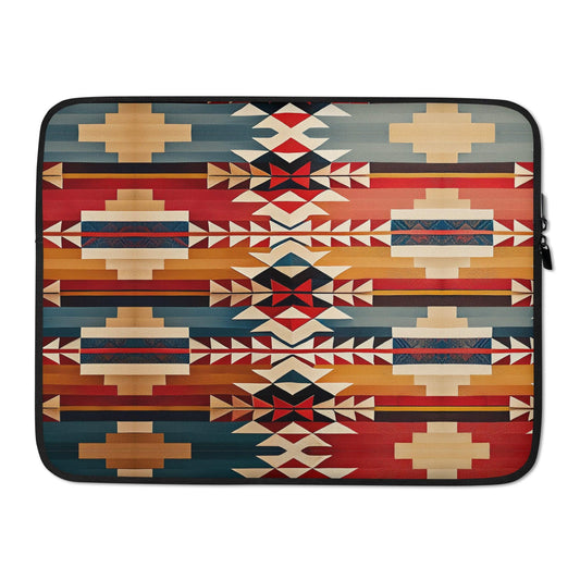 Native American Sunset Laptop Case