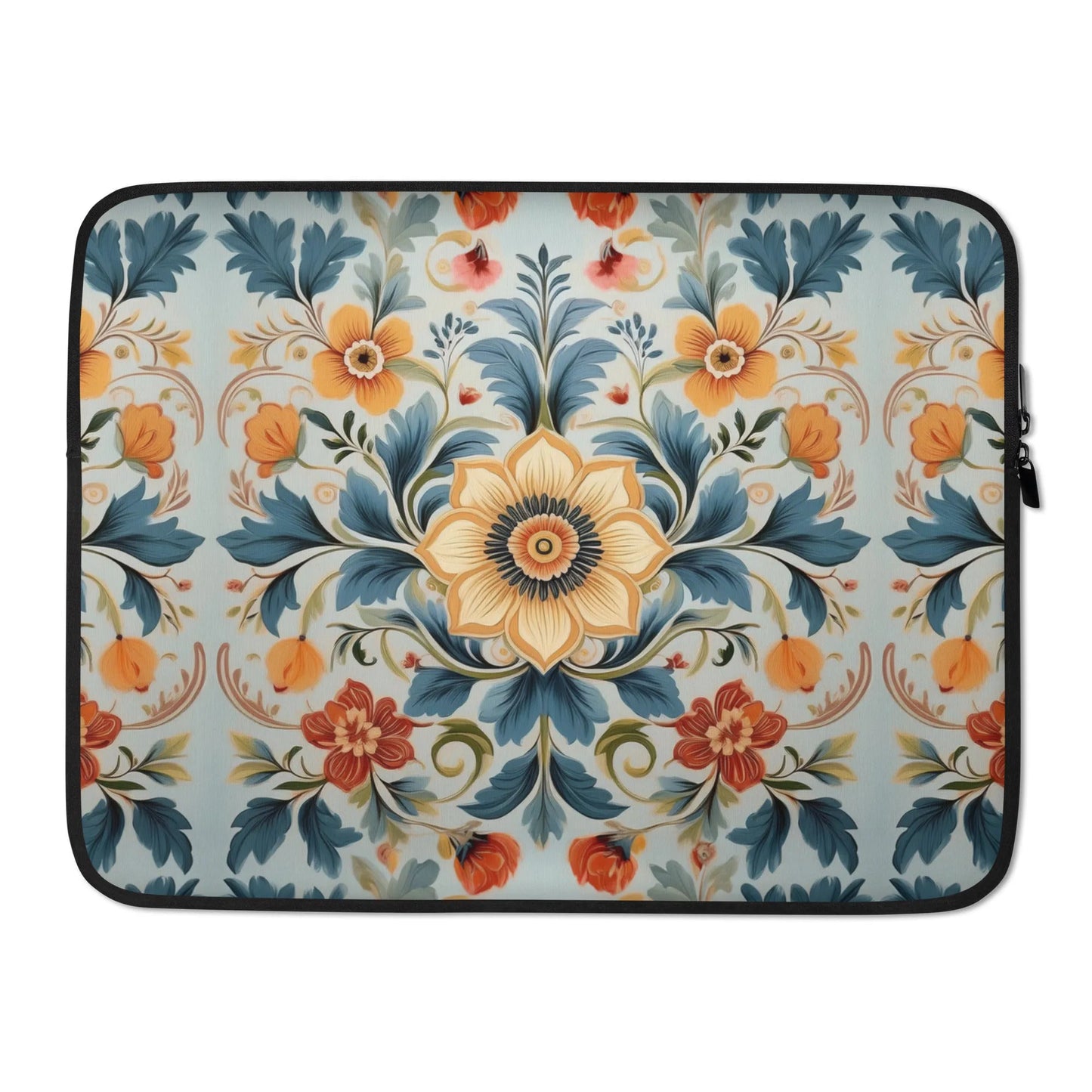 Norwegian Rosemaling Laptop Case