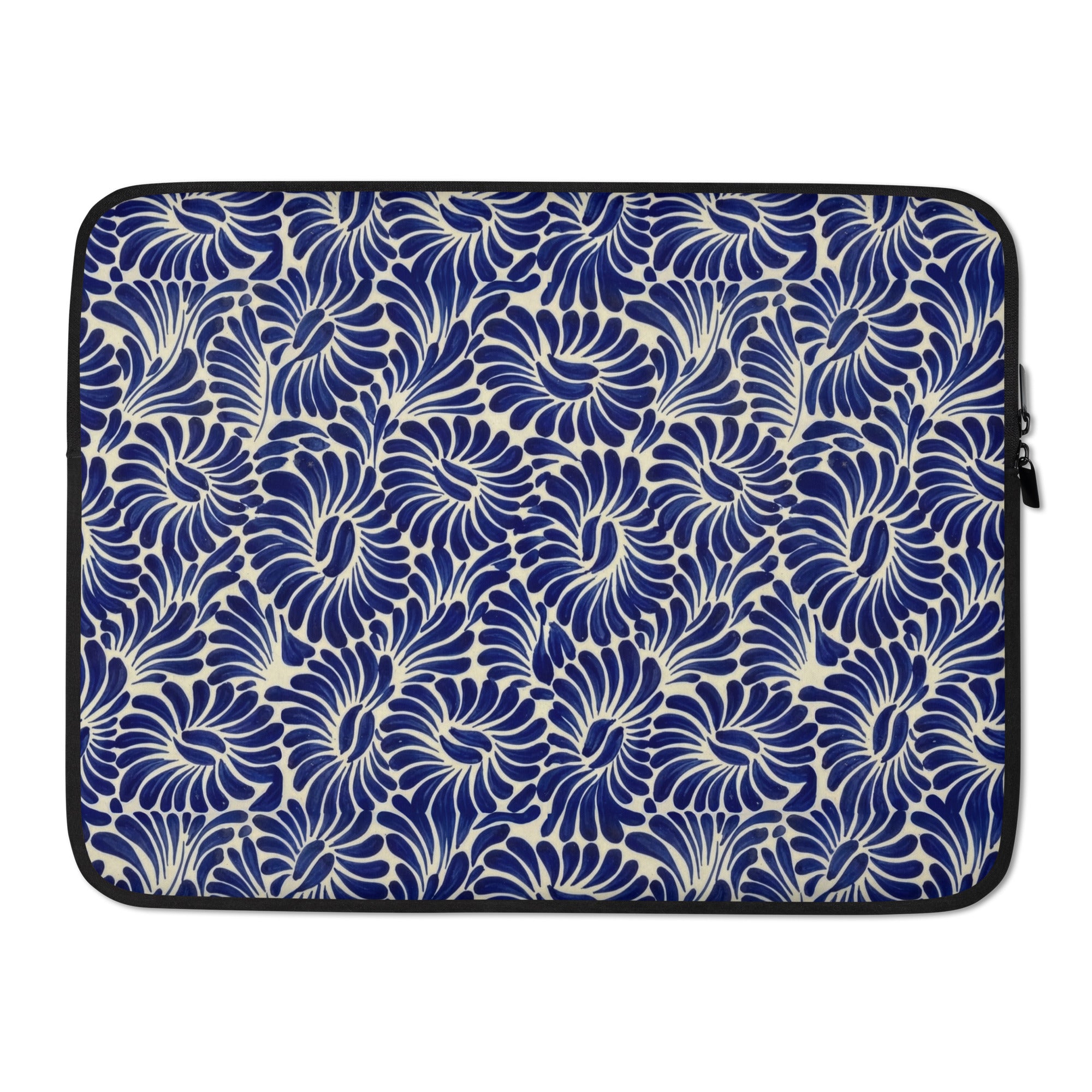 Puebla Talavera Tile Laptop Case - The Global Wanderer