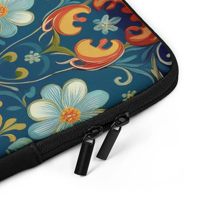 Norwegian Rosemaling Laptop Case