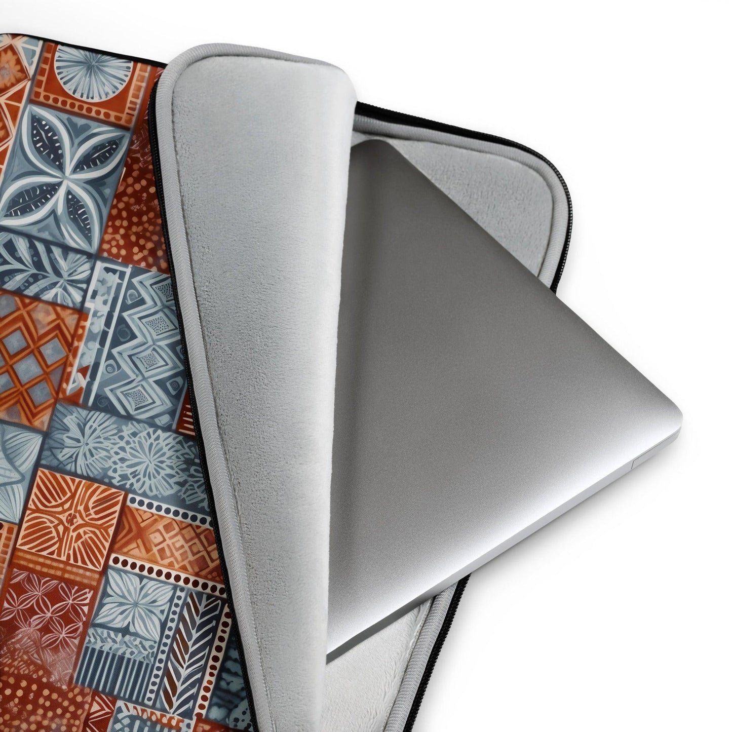 Pacific Islands Tapa Cloth Laptop Case - The Global Wanderer