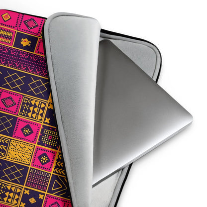 Ghanaian Kente Cloth Laptop Case