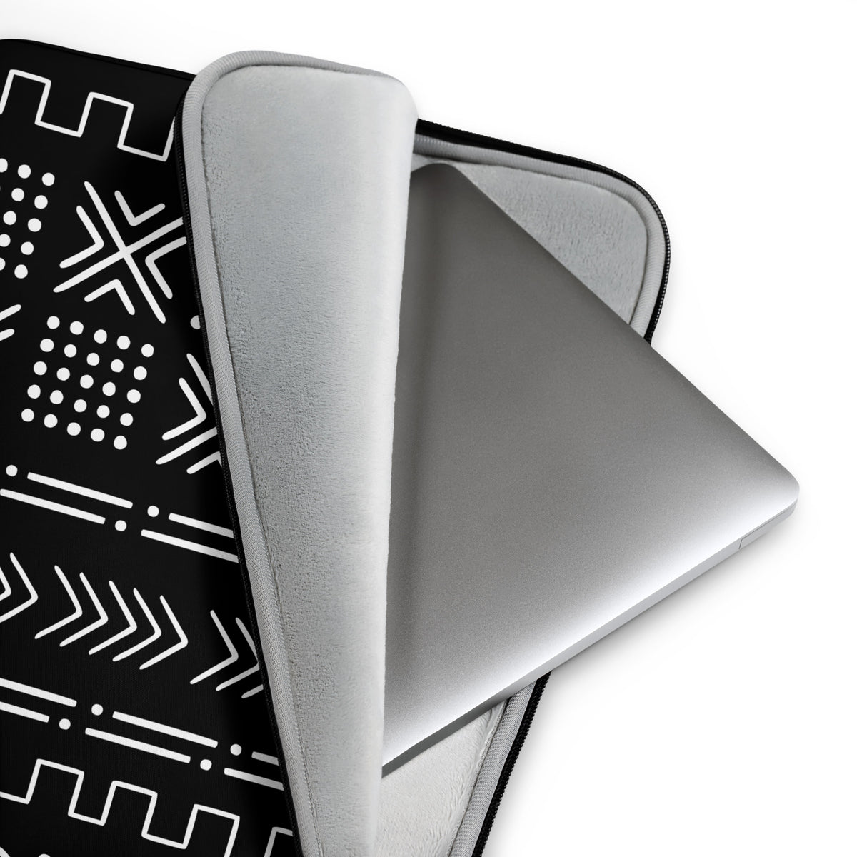 Bamako Night Mud Cloth Laptop Case - The Global Wanderer