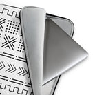 Djenné Ivory Mud Cloth Laptop Case - The Global Wanderer