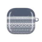 Light Blue African Blanket AirPods 4 Case - The Global Wanderer