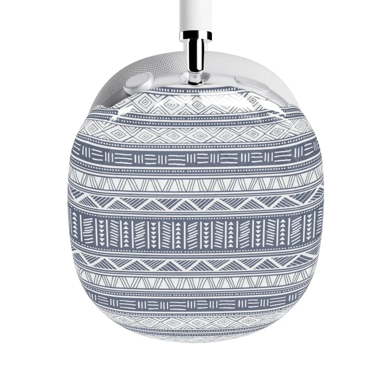 Light Blue African Blanket AirPods Max Case - The Global Wanderer