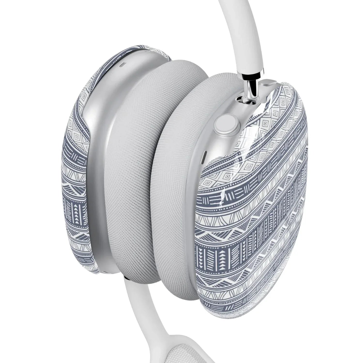 Light Blue African Blanket AirPods Max Case - The Global Wanderer
