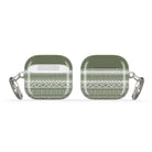 Light Green African Blanket AirPods 4 Case - The Global Wanderer