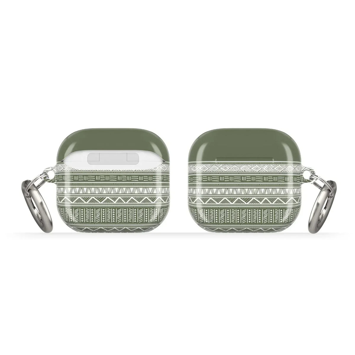 Light Green African Blanket AirPods 4 Case - The Global Wanderer