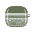 Light Green African Blanket AirPods 4 Case - The Global Wanderer