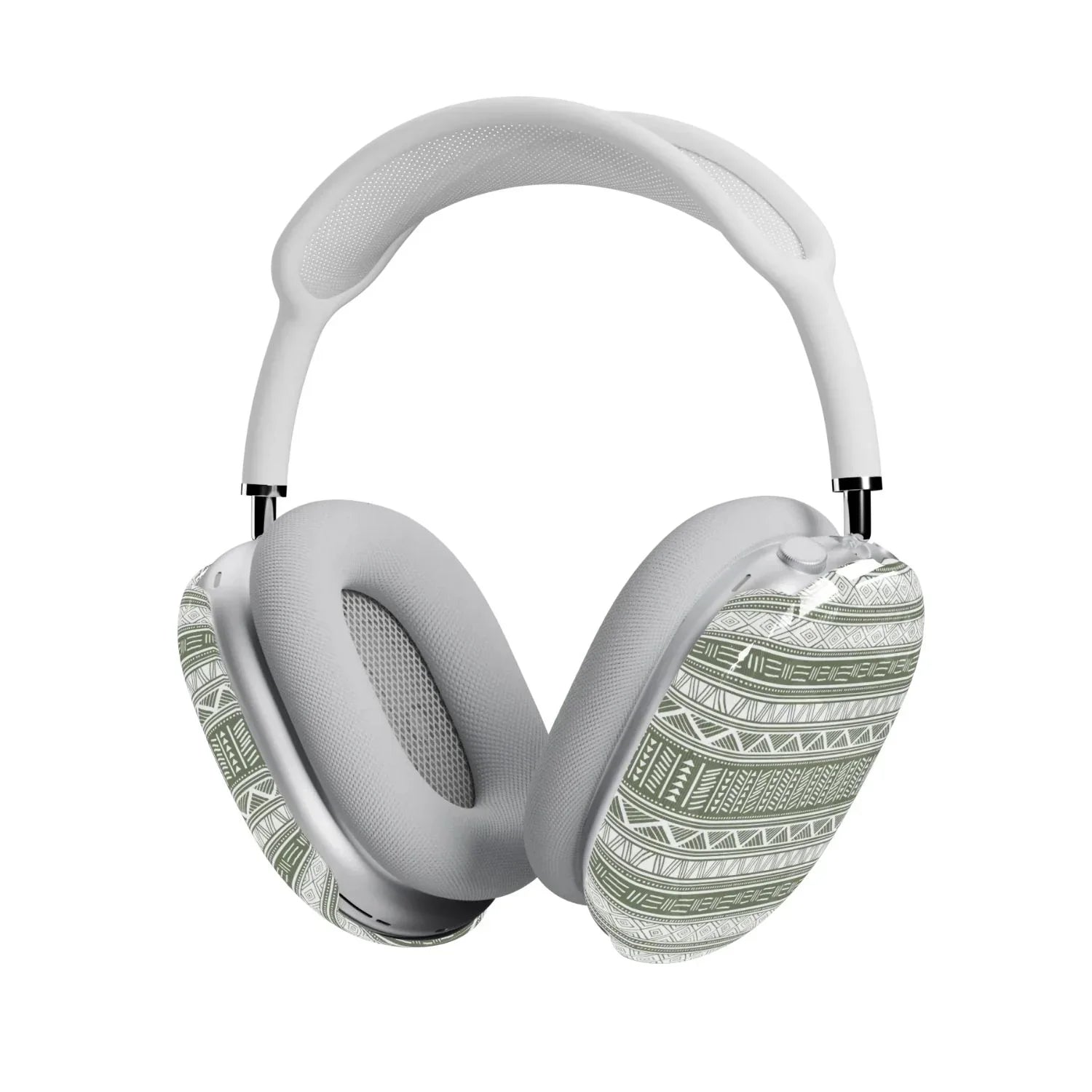 Light Green African Blanket AirPods Max Case - The Global Wanderer