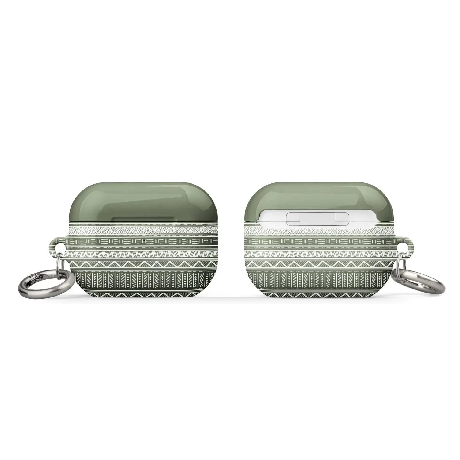 Light Green African Blanket AirPods Pro 2 Case - The Global Wanderer