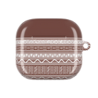 Light Red African Blanket AirPods 4 Case - The Global Wanderer