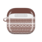 Light Red African Blanket AirPods 4 Case - The Global Wanderer