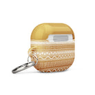 Light Yellow African Blanket AirPod 3 Case - The Global Wanderer