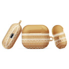 Light Yellow African Blanket AirPod 3 Case - The Global Wanderer