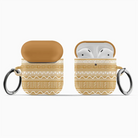 African Print AirPod Pro Case - Light Yellow - The Global Wanderer