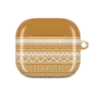 Light Yellow African Blanket AirPods 4 Case - The Global Wanderer
