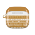 Light Yellow African Blanket AirPods 4 Case - The Global Wanderer
