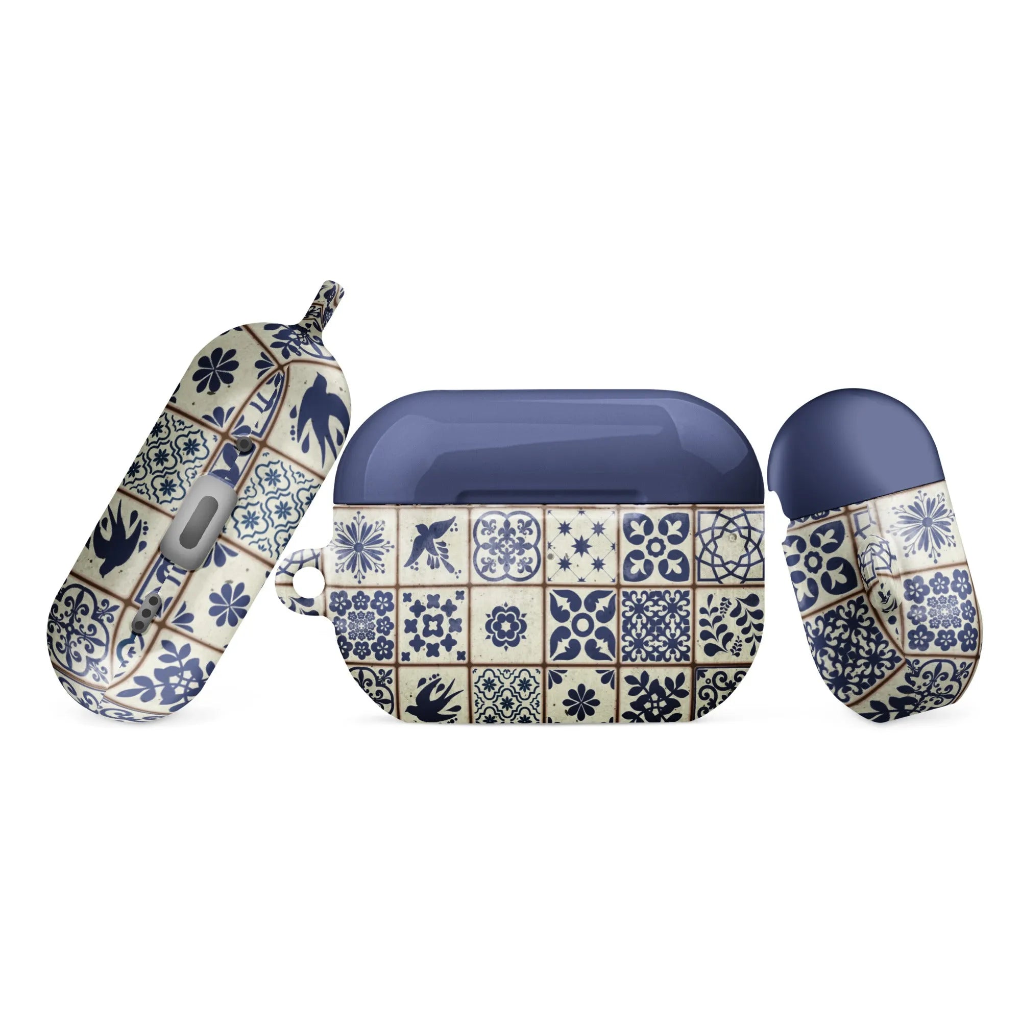 Portuguese Azulejo Tile AirPod Pro 2 Case - The Global Wanderer