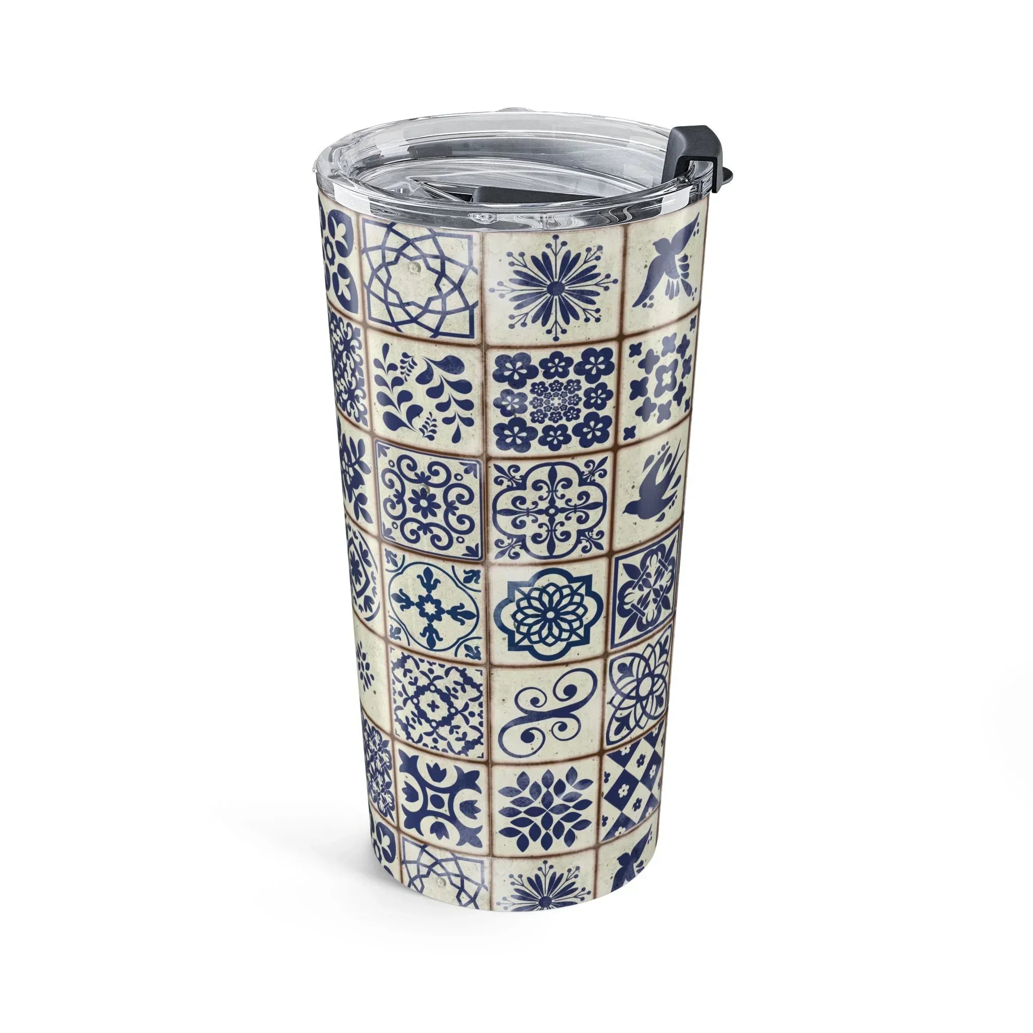 Lisboa Branco Tile Tumbler - The Global Wanderer