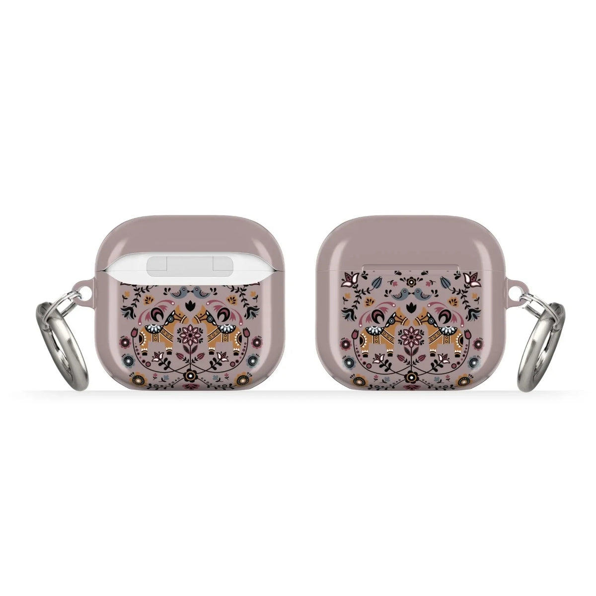 Ljungdimma Dala Horse AirPods 4 Case - The Global Wanderer