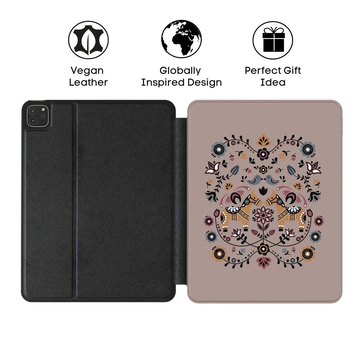 Ljungdimma Dala Horse iPad Case - The Global Wanderer